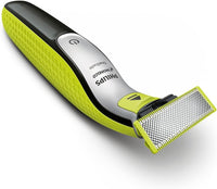 Philips OneBlade Hybrid Body and Face Stubble Trimmer with 4 x Lengths, 2 Extra Blade and Travel Pouch, - 7DAY'S