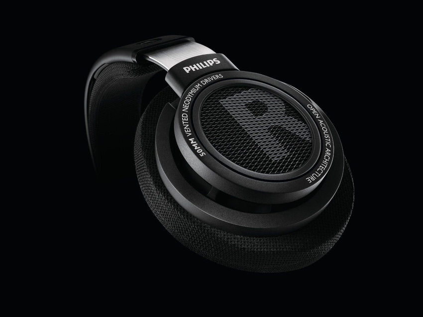 PHILIPS Over Ear Open Back Stereo Headphones Wired with Detachable Audio Jack, Studio Monitor Headphones for Recording Podcast DJ Music Piano Guitar (SHP9600) - 7DAY'S