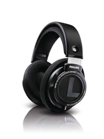 PHILIPS Over Ear Open Back Stereo Headphones Wired with Detachable Audio Jack, Studio Monitor Headphones for Recording Podcast DJ Music Piano Guitar (SHP9600) - 7DAY'S