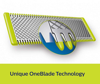 Philips QP210/51 Oneblade Replaceable Blade (Lime) - 7DAY'S