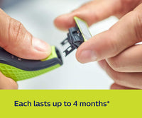 Philips QP210/51 Oneblade Replaceable Blade (Lime) - 7DAY'S