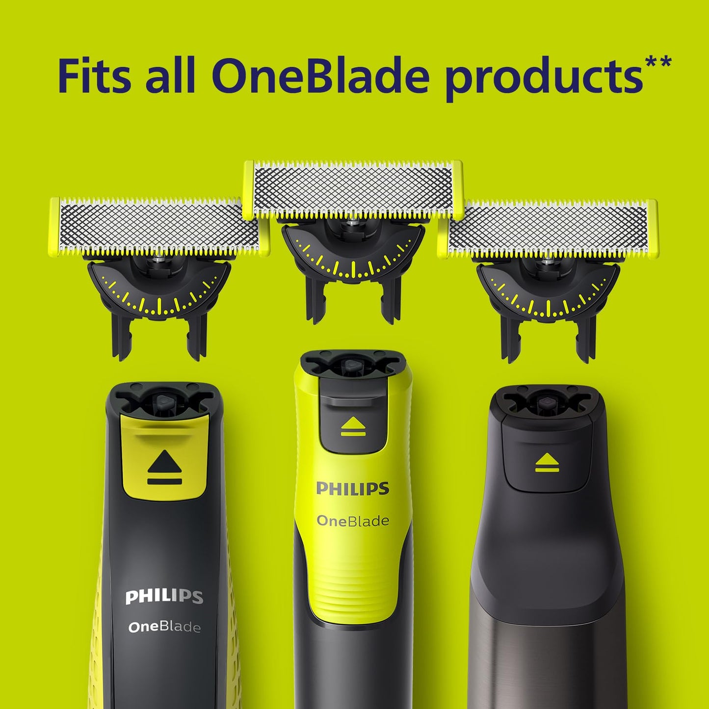 Philips qp620/50 oneblade Replacement Blades for Face/Body Kit - 7DAY'S