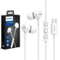 Philips USB C Earbuds Wired with Microphone, in Ear Type C Headphones with mic, Powerful Bass, Lightweight, USB - C Wired Earphones, 3 - Button in - line Remote Ear Buds (Black) - 7DAY'S