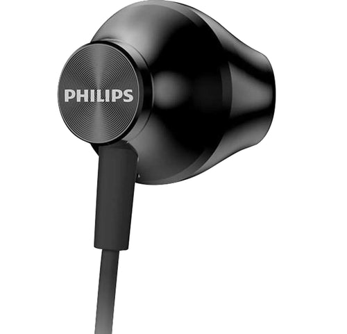 Philips USB C Earbuds Wired with Microphone, in Ear Type C Headphones with mic, Powerful Bass, Lightweight, USB - C Wired Earphones, 3 - Button in - line Remote Ear Buds (Black) - 7DAY'S