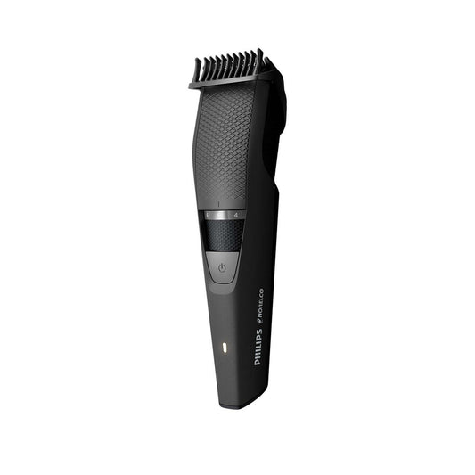 Philips Worldwide Voltage Cordless Men's Beard Trimmer with All New Locking Feature and 20 Length Settings with Skin Friendly Titanium Self Sharpening Blades - 7DAY'S
