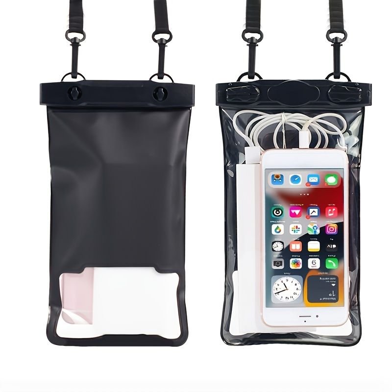 Phone Waterproof Bag; Diving Case; 7.6 Inch IPX8 For Universal Phone; Swimming Seal Bag With Touch Screen - 7DAY'S