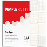 Pimple Patches for Face, 4 Size 300 Counts Acne Patches, Hydrocolloid Patches for Covering Zits and Blemishes, Spot Stickers with Salicylic Acid, Tea Tree Oil & Calendula Oil - 7DAY'S
