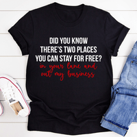 Places You Can Stay For Free T-Shirt - 7DAY'S