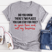 Places You Can Stay For Free T-Shirt - 7DAY'S