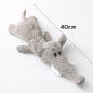 Plush Cartoon Puppy Dog Toy Pet Dog Chew Squeak Toys For Small Dogs Teeth Grinding Pet Products Dog Accessories - 7DAY'S
