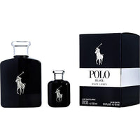 POLO BLACK by Ralph Lauren EDT SPRAY 4.2 OZ & EDT 0.5 OZ - 7DAY'S