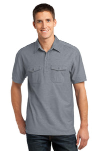 Port Authority Oxford Pique Double Pocket Polo K557 - 7DAY'S