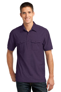 Port Authority Oxford Pique Double Pocket Polo K557 - 7DAY'S