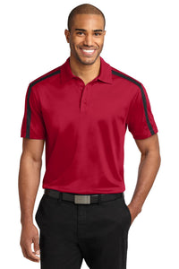 Port Authority Silk Touch Performance Colorblock Stripe Polo K547 - 7DAY'S