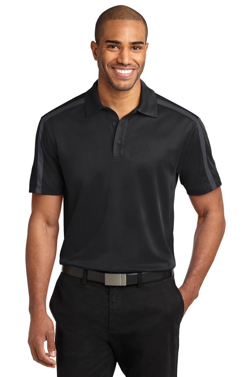 Port Authority Silk Touch Performance Colorblock Stripe Polo K547 - 7DAY'S
