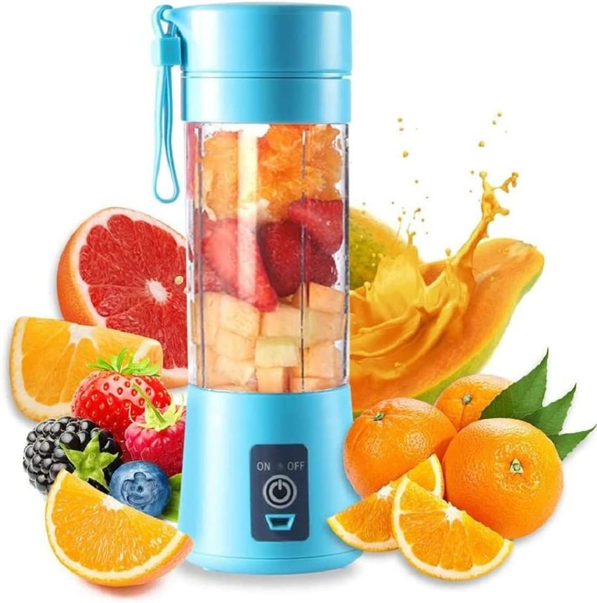 Portable 6 Blender; Personal Size Blender Juicer Cup; Smoothies and Shakes Blender; Handheld Fruit Machine; Blender Mixer Home - 7DAY'S