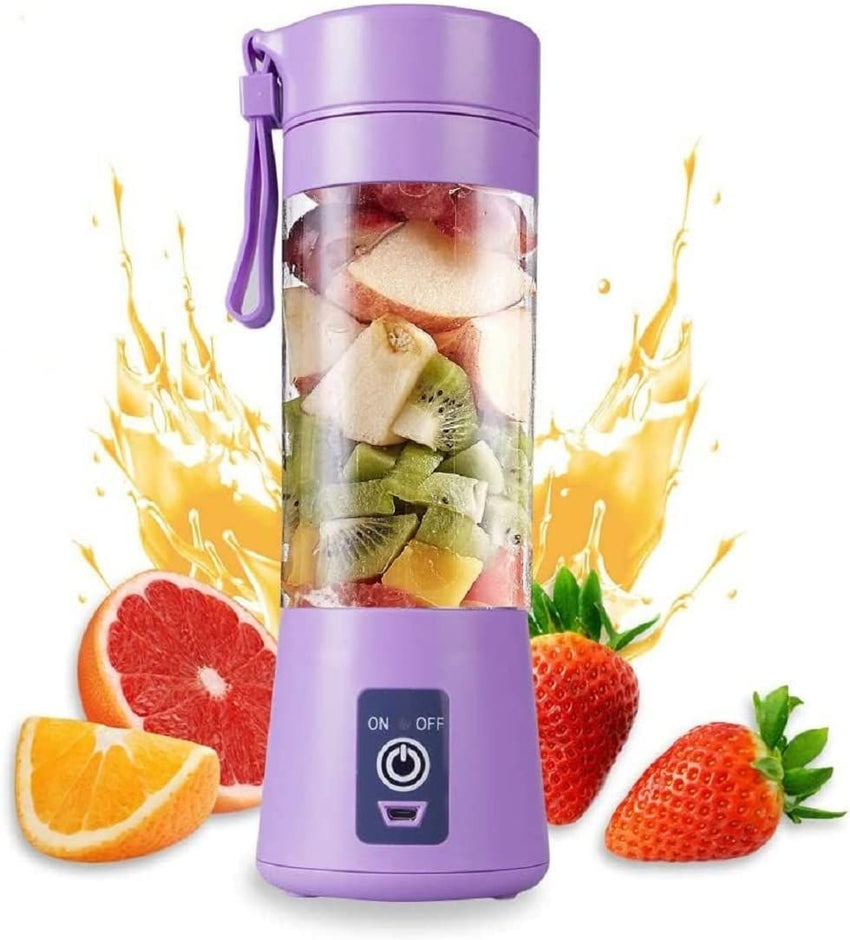 Portable 6 Blender; Personal Size Blender Juicer Cup; Smoothies and Shakes Blender; Handheld Fruit Machine; Blender Mixer Home - 7DAY'S