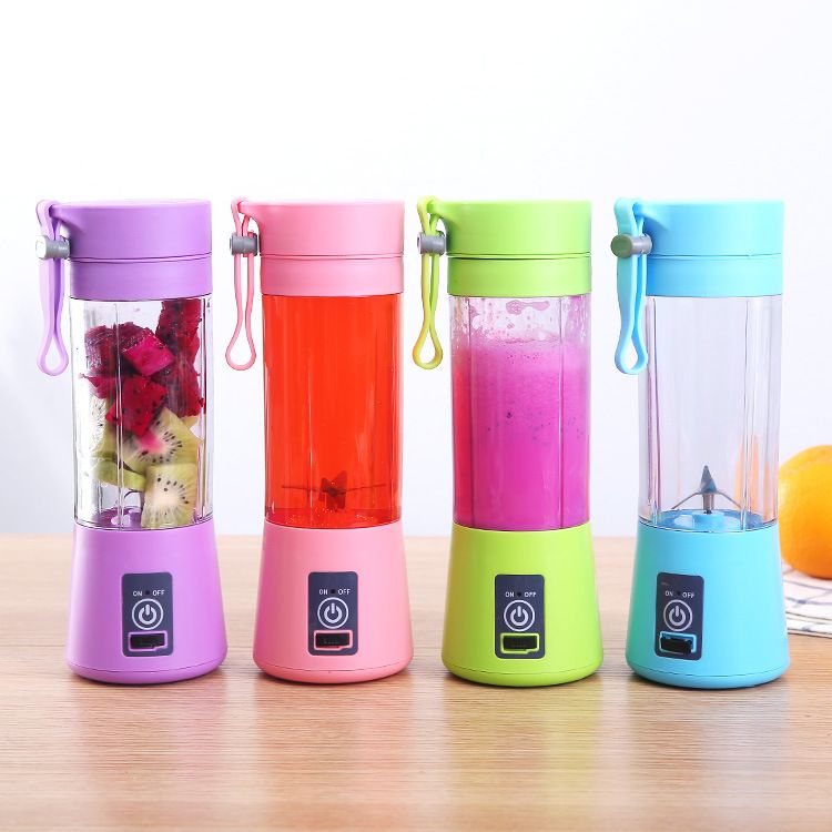 Portable 6 Blender; Personal Size Blender Juicer Cup; Smoothies and Shakes Blender; Handheld Fruit Machine; Blender Mixer Home - 7DAY'S