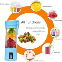 Portable 6 Blender; Personal Size Blender Juicer Cup; Smoothies and Shakes Blender; Handheld Fruit Machine; Blender Mixer Home - 7DAY'S