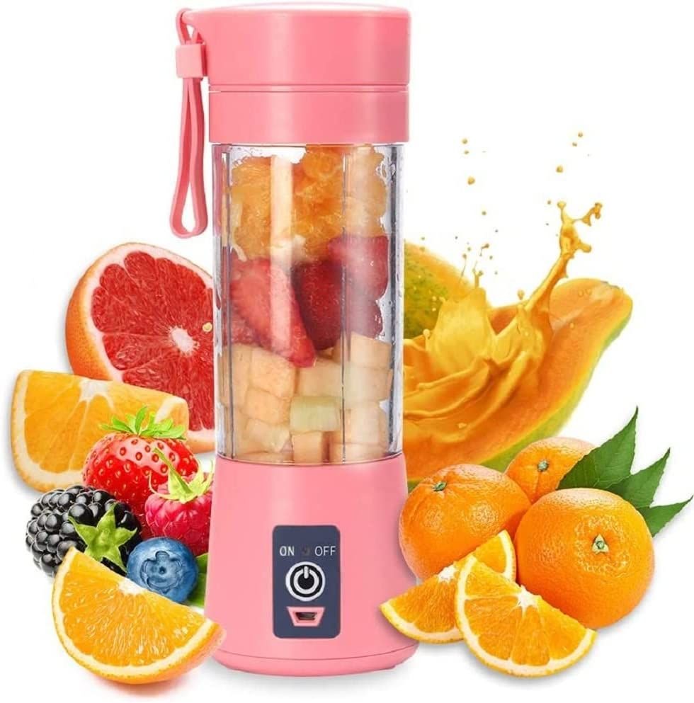 Portable 6 Blender; Personal Size Blender Juicer Cup; Smoothies and Shakes Blender; Handheld Fruit Machine; Blender Mixer Home - 7DAY'S