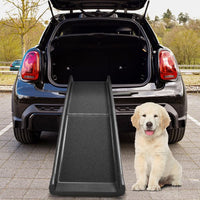 Portable Foldable Pet Ramp Climbing Ladder Suitable for Off - road Vehicle Trucks - Black XH - 7DAY'S