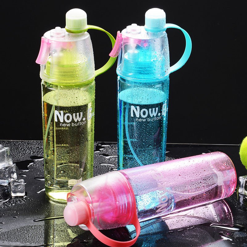 Portable Outdoor Sports Mist Spray Cup Size:6.3*21 /6.3*26 cm - 7DAY'S