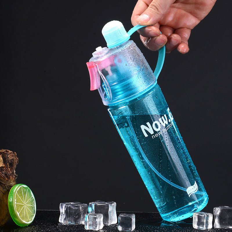 Portable Outdoor Sports Mist Spray Cup Size:6.3*21 /6.3*26 cm - 7DAY'S