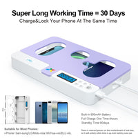Portable Smart Auto Phone Timer Lock Box for iPhone and Android Phones, Self - Control Timer Locker to Help Kids,Students, Adults Focus Back,Prevent Excessive Games, Mobile Phone Addiction(New) - 7DAY'S
