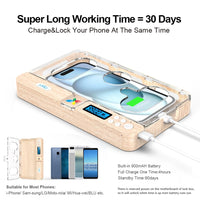 Portable Smart Auto Phone Timer Lock Box for iPhone and Android Phones, Self - Control Timer Locker to Help Kids,Students, Adults Focus Back,Prevent Excessive Games, Mobile Phone Addiction(New) - 7DAY'S