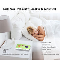 Portable Smart Auto Phone Timer Lock Box for iPhone and Android Phones, Self - Control Timer Locker to Help Kids,Students, Adults Focus Back,Prevent Excessive Games, Mobile Phone Addiction(New) - 7DAY'S