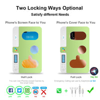 Portable Smart Auto Phone Timer Lock Box for iPhone and Android Phones, Self - Control Timer Locker to Help Kids,Students, Adults Focus Back,Prevent Excessive Games, Mobile Phone Addiction(New) - 7DAY'S