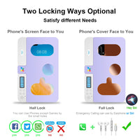 Portable Smart Auto Phone Timer Lock Box for iPhone and Android Phones, Self - Control Timer Locker to Help Kids,Students, Adults Focus Back,Prevent Excessive Games, Mobile Phone Addiction(New) - 7DAY'S