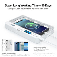 Portable Smart Auto Phone Timer Lock Box for iPhone and Android Phones, Self - Control Timer Locker to Help Kids,Students, Adults Focus Back,Prevent Excessive Games, Mobile Phone Addiction(New) - 7DAY'S