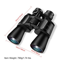 Portable Zoom Binoculars with FMC Lens Low Light Night Vision for Bird Watching Hunting Sports - 7DAY'S