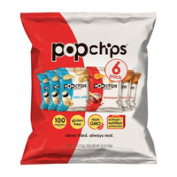 Potato Chips, Bbq/sea Salt Flavor, 0.8 Oz Bag, 6/pack - 7DAY'S