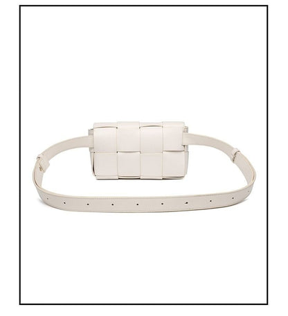Premium sense of hundred with small bag 2025 new fashion pure color weaving niche ladies crossbody bag small aroma wind women's bag - 7DAY'S