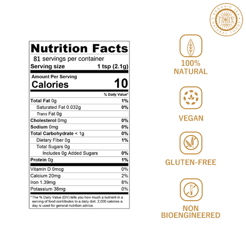 Pride of India | Cumin Seed Ground 8 oz (226.79 gm) Medium Dual Sifter Bottle | Traditional Indian Spice | Seasoning spice for Curries/Lentils/Chicken/Meat | Easy to Store - 7DAY'S