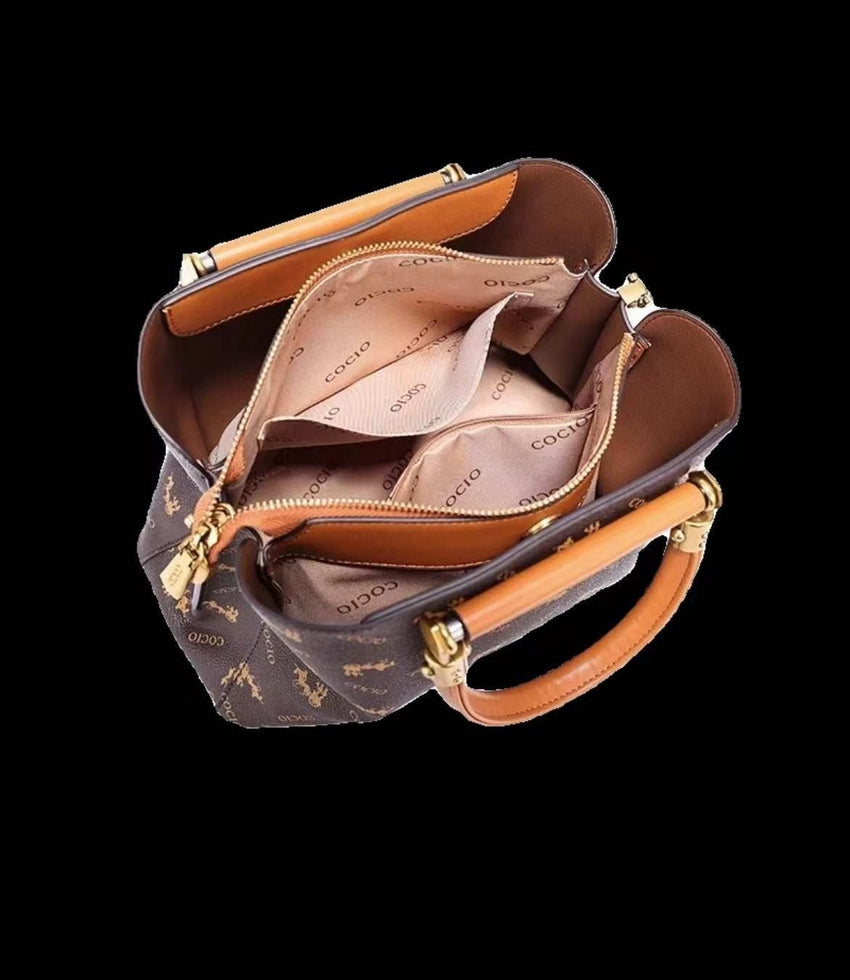 Printed Handbag Ladies Tote Fashion Hundred Shoulder Crossbody Bag Trend Women's Bag - 7DAY'S