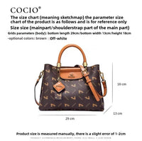 Printed Handbag Ladies Tote Fashion Hundred Shoulder Crossbody Bag Trend Women's Bag - 7DAY'S