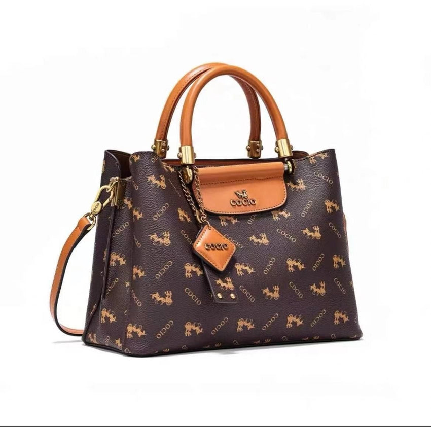 Printed Handbag Ladies Tote Fashion Hundred Shoulder Crossbody Bag Trend Women's Bag - 7DAY'S