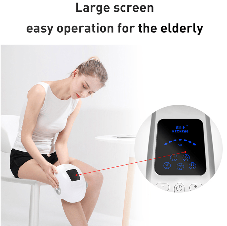 PSKNEE2 (PSK711 - 2) Knee massager pulse massage constant temperature hot compress knee massager 3D air bag massage, endurance of 2 h, shoulder massage arm massage laser knee massage, knee therapy - 7DAY'S