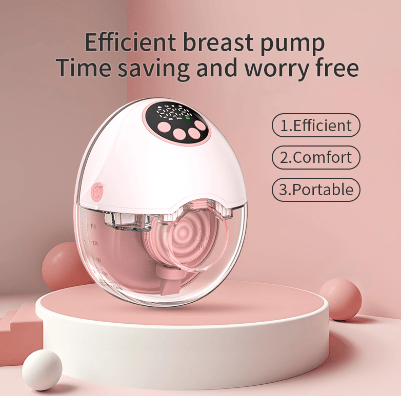 PSMY382 wearable electric breast pump 150min ultra - thin breast pump without PVC massage / breast pump / inverter / automatic 12 functions 320mmHg without BPA, - 7DAY'S