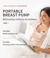 PSMY382 wearable electric breast pump 150min ultra - thin breast pump without PVC massage / breast pump / inverter / automatic 12 functions 320mmHg without BPA, - 7DAY'S