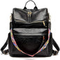 PU Leather Backpack Purse For Women Convertible Ladies Fashion Casual Large School Shoulder Bags - 7DAY'S