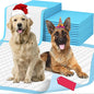 Puppy Pee Pads 24"x24" - 100 Count | Dog Pee Training Pads Super Absorbent & Leak - Proof | Disposable Pet Piddle and Potty Pads for Puppies | Dogs | Doggie| Cats | Rabbits - 7DAY'S