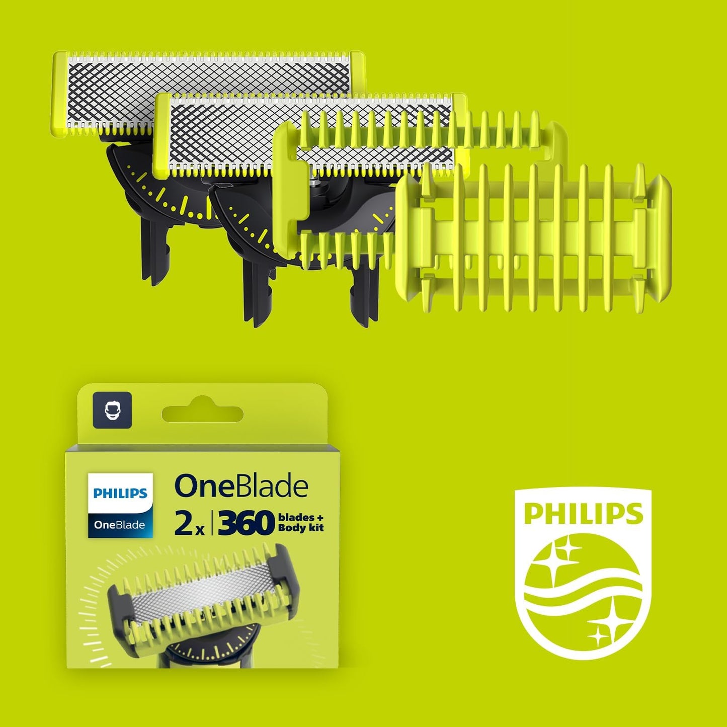 QP610/80 NORELCO ONE BLADE BODY KIT ACC PHILIPS - 7DAY'S