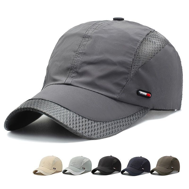 Quick - drying Mesh Baseball Cap - Breathable Sun Hat for Men - Outdoor Fishing & Summer Activities - 7DAY'S