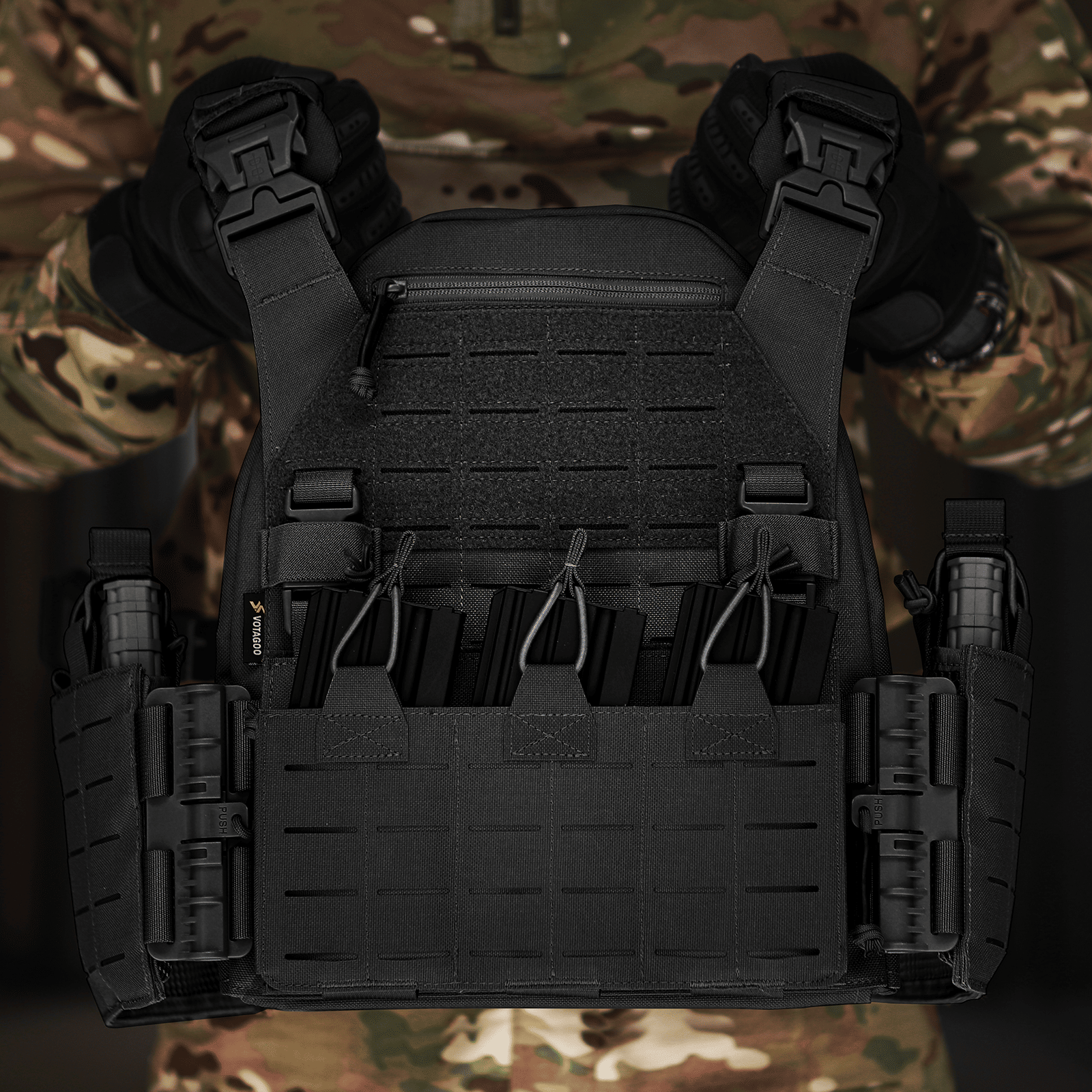 Quick Release Airsoft Weighted Military Breathable Vests - 7DAY'S