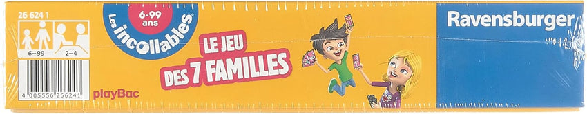 Ravensburger – 26624 – Card Game of 7 Families Incollables - 7DAY'S