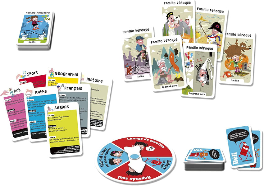 Ravensburger – 26624 – Card Game of 7 Families Incollables - 7DAY'S